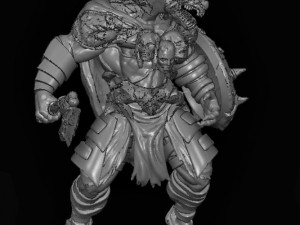 a hyena warrior 3D 模型