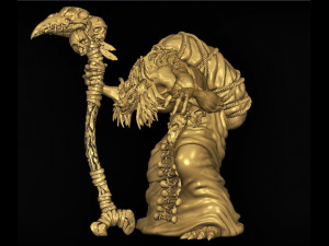 hyena wizard Modello 3D