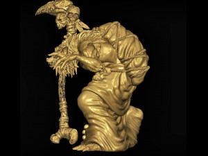 hyena wizard Modello 3D