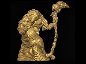 hyena wizard Modello 3D