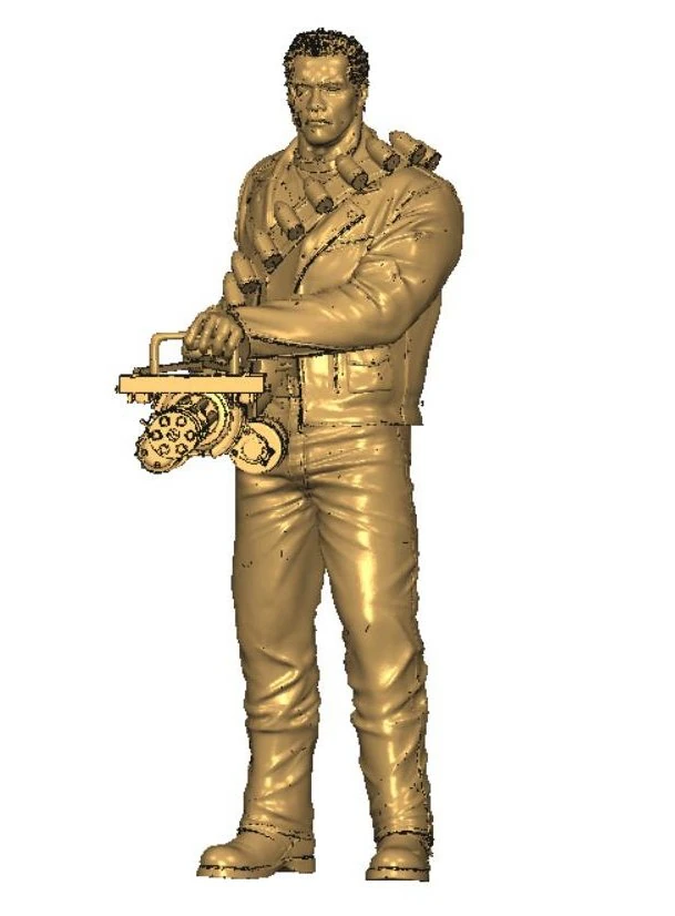 t-800 3D Model .c4d .max .obj .3ds .fbx .stl .blend 