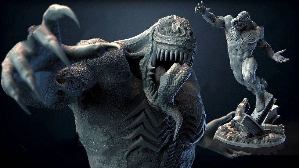 venom 3D Model .c4d .max .obj .3ds .fbx .stl .blend