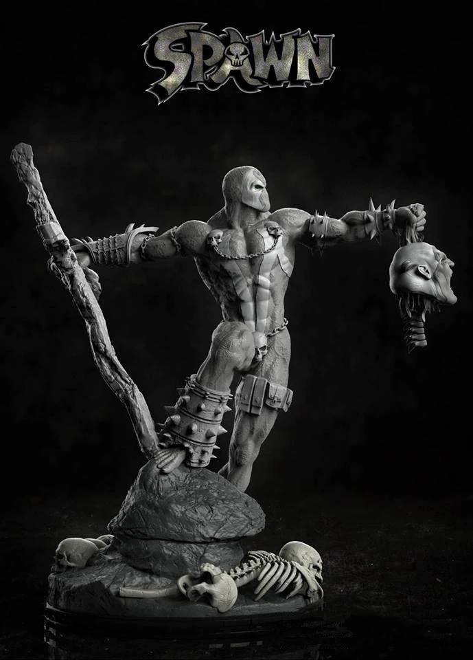 spawn 3D Model .c4d .max .obj .3ds .fbx .stl .blend