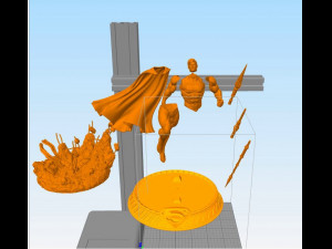 Supermanstatu 3D Model