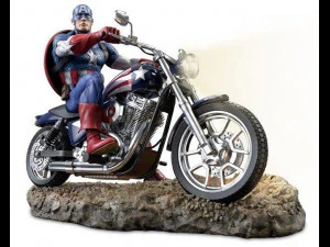 कप्तान अमेरिका- 3D मॉडल