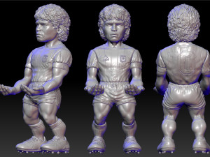 maradona stl 3D Baskı Modeli
