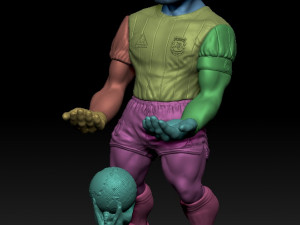 maradona stl 3D Baskı Modeli
