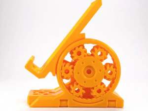 planetary phone stand by clockspring 3D Print Model