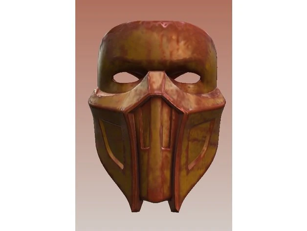 Maska 3D Print Model .c4d .max .obj .3ds .fbx .stl .blend