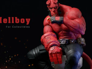 Hellboy 3D Print Model