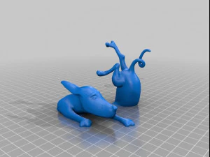 dog 3D Print Model