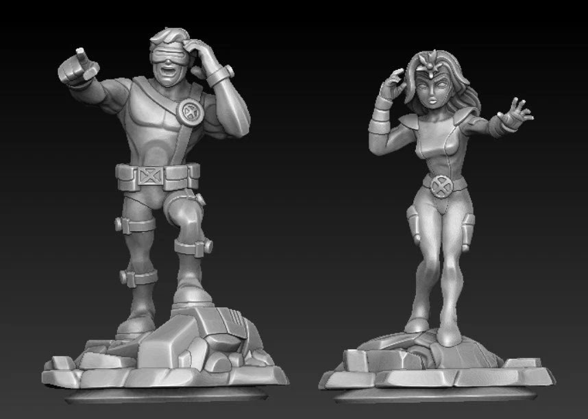 xmen infinity style 3D Print Model .c4d .max .obj .3ds .fbx .stl .blend 