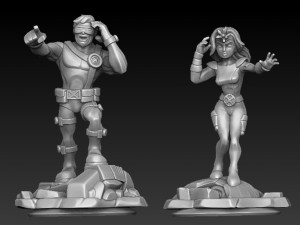 xmen infinity style 3Dプリントモデル