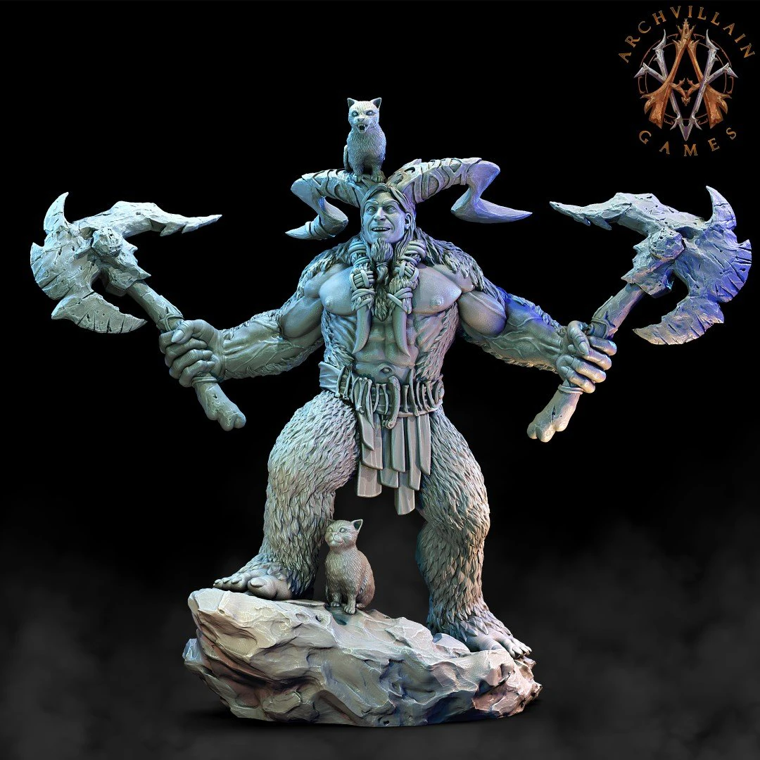 yetis 3D Print Model .c4d .max .obj .3ds .fbx .stl .blend 