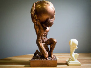 Atlas 3D Baskı Modeli