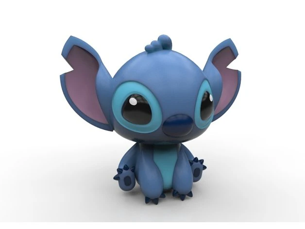 stitch 3D Print Model .c4d .max .obj .3ds .fbx .stl .blend 