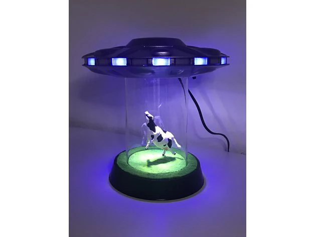 abduction lamp 3D Print Model .c4d .max .obj .3ds .fbx .stl .blend 