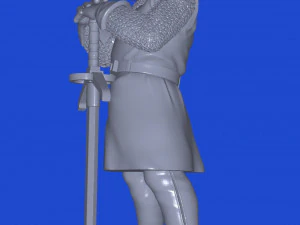 knight 3D Print Model