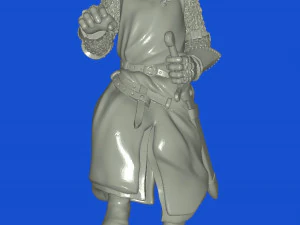 왕 3D 프린트 모델