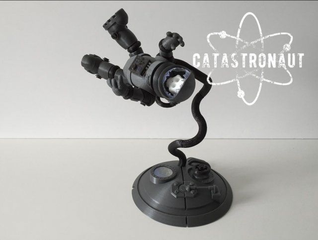 the dead cosmonaut 3D Принт Модель .c4d .max .obj .3ds .fbx .stl .blend 