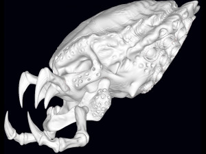 predator skull 3D-printmodel