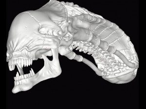 alien xenomorph skull 3D Принт Модель