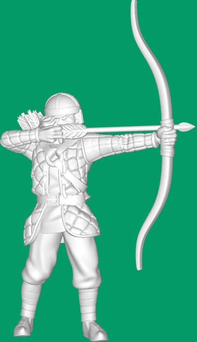 archer Modèles 3D en vedette .c4d .max .obj .3ds .fbx .stl .blend 