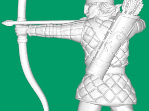 archer Modèles 3D en vedette
