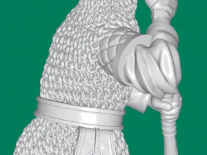 axeman 3D Print Model