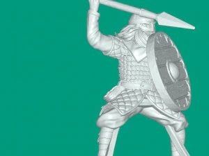 spearman-mounted 3D Print Model