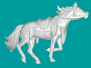 archer-mounted Modèles 3D en vedette