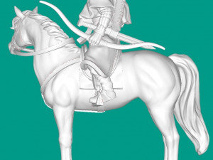 skirmisher-mounted Modèles 3D en vedette
