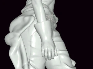 woman welding 3D Print Model