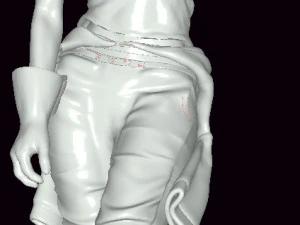 woman welding 3D Print Model