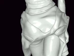 woman welding 3D Print Model