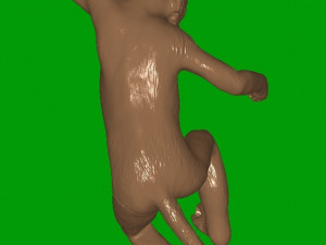 monkey-lamp 3D 프린트 모델
