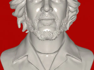 che guevara büstü 3D Model