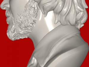 che guevara bust 3D Модель
