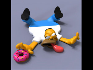 homer 3D Модель