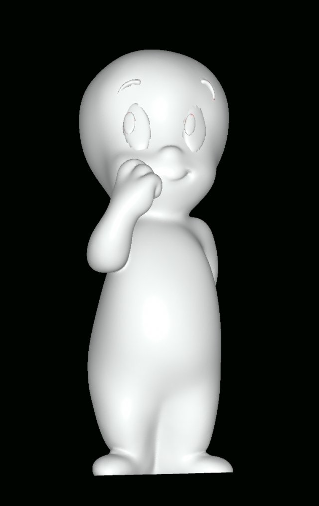 casper 3D Модель .c4d .max .obj .3ds .fbx .stl .blend 