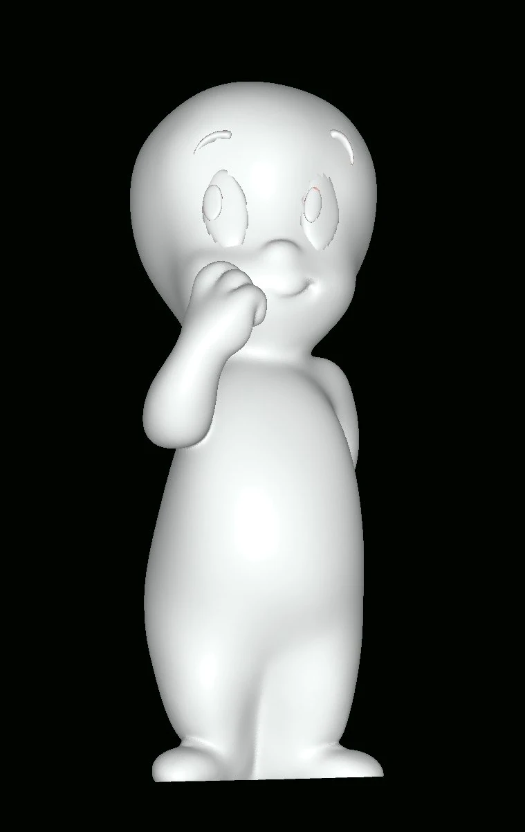 casper 3D Model .c4d .max .obj .3ds .fbx .stl .blend