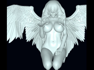 Sexy-angel 3D Model