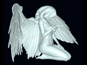 Sexy-angel 3D Model