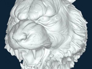 Tigger-head 3D Model