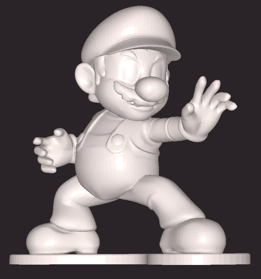 Mario 3D Model .c4d .max .obj .3ds .fbx .stl .blend 