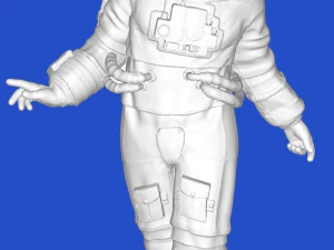 Космонавт 3D Модель
