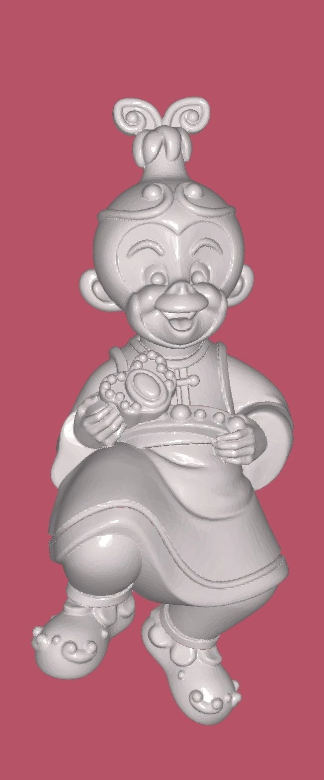 MonkeyKingkid 3D Model .c4d .max .obj .3ds .fbx .stl .blend 