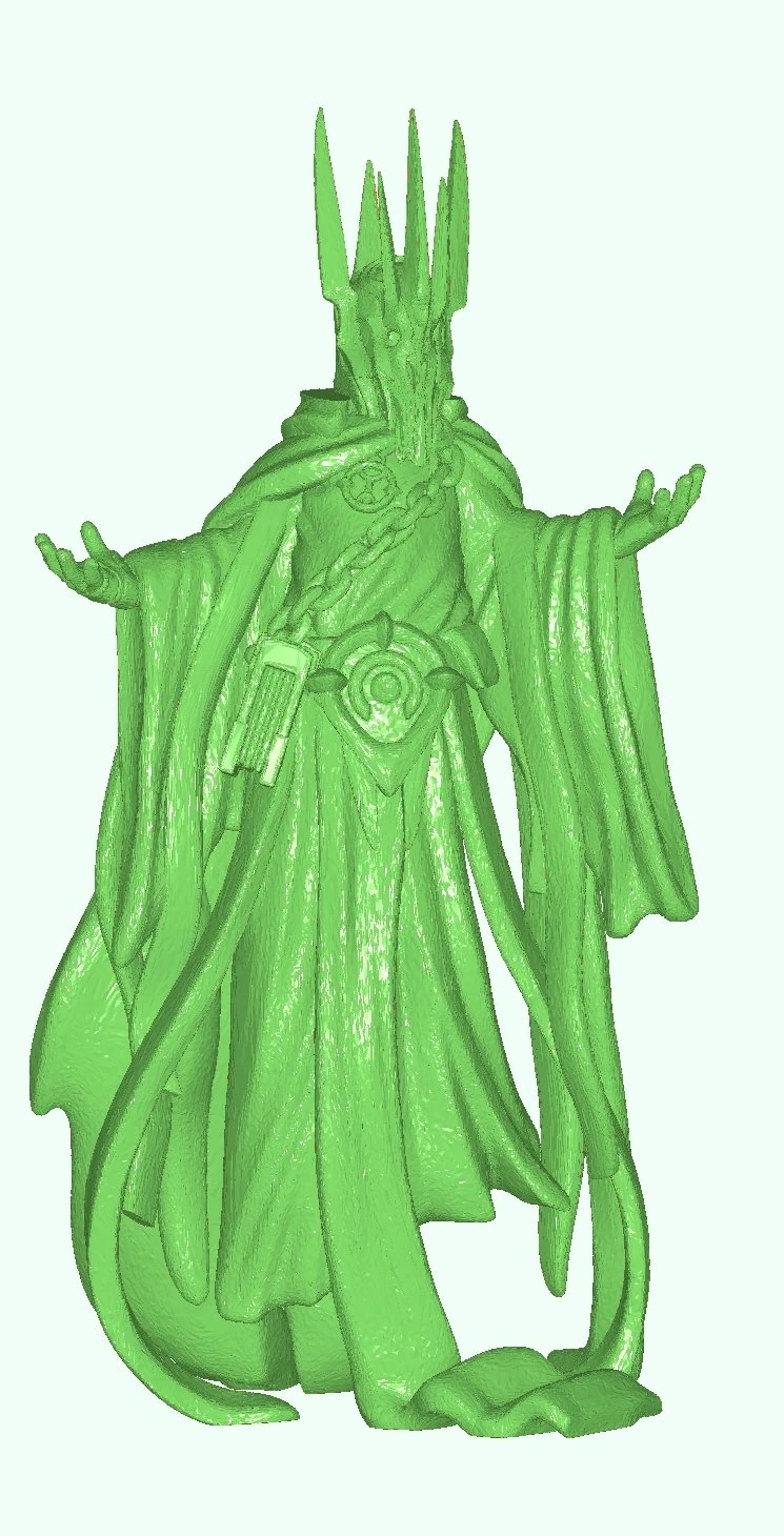 Necromancer 3D Model .c4d .max .obj .3ds .fbx .stl .blend 