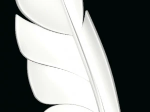 Nueva pluma Modelo 3D