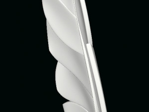 New-feather 3D Модель